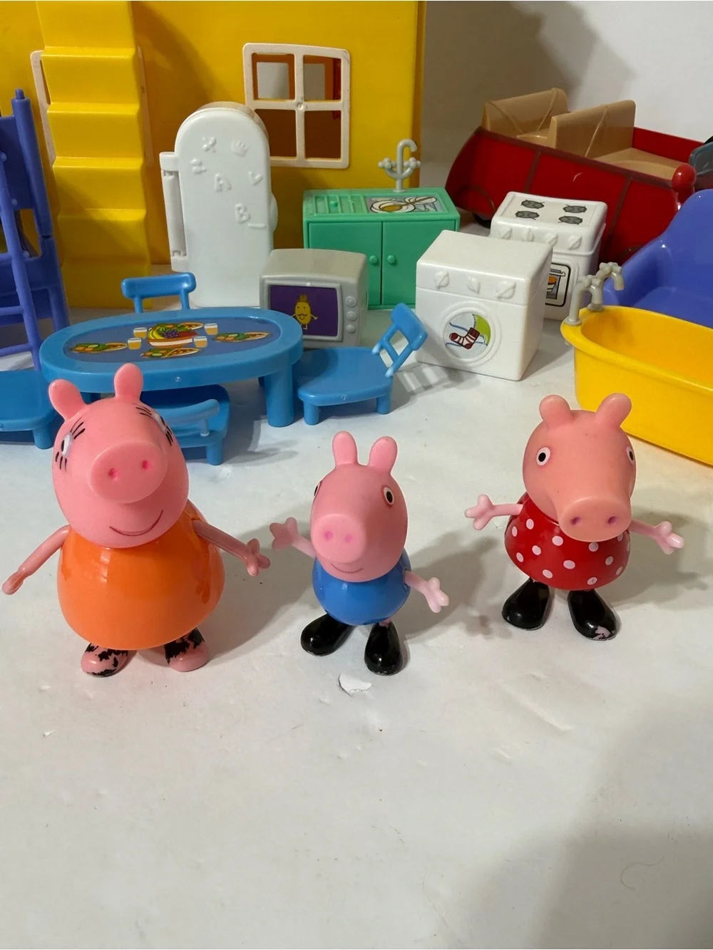 Peppa Pig Deluxe House Playset with Figures and Furniture Accessories Toy Set